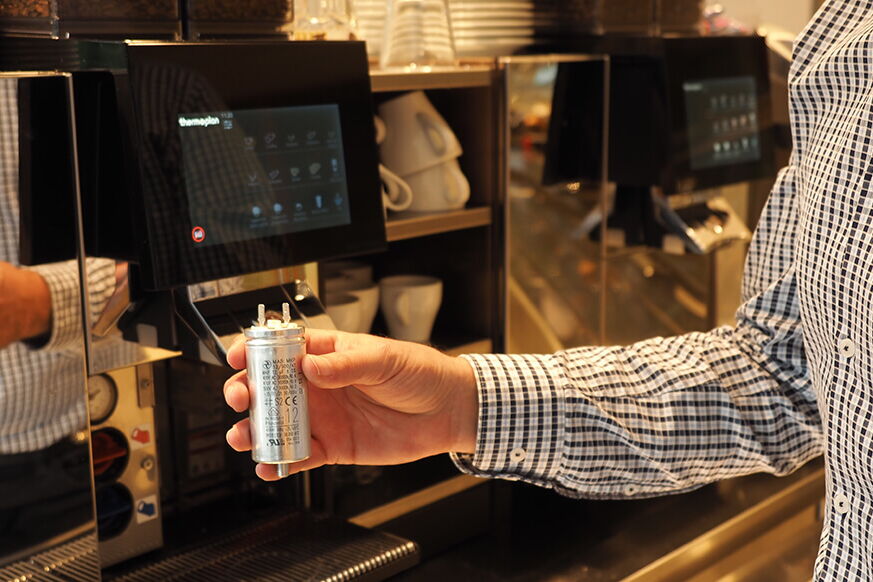 Condensateurs en action [light]pour un café de qualité supérieure[/light]