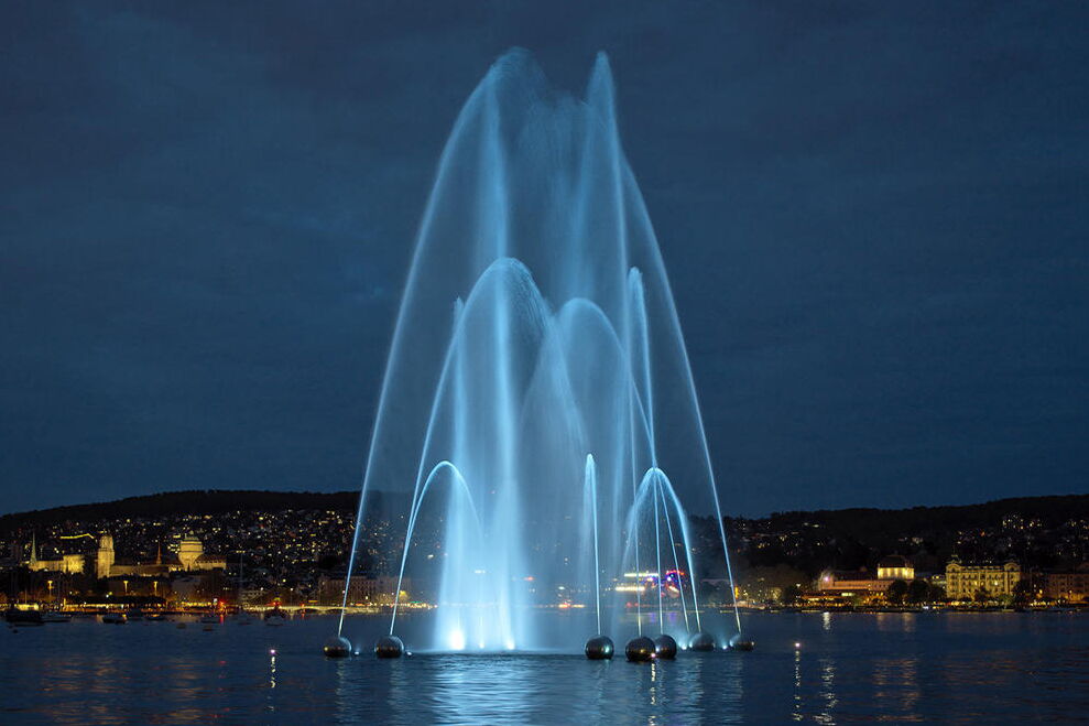 Des convertisseurs sûrs [light]pour la fontaine Aquaretum dans le lac de Zurich[/light]