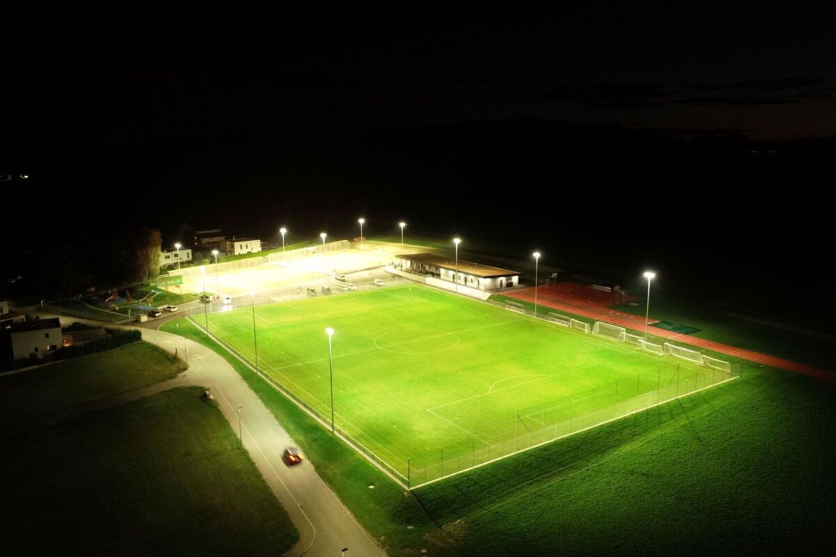 Romont saniert Fussball- und Tennisplatzbeleuchtung