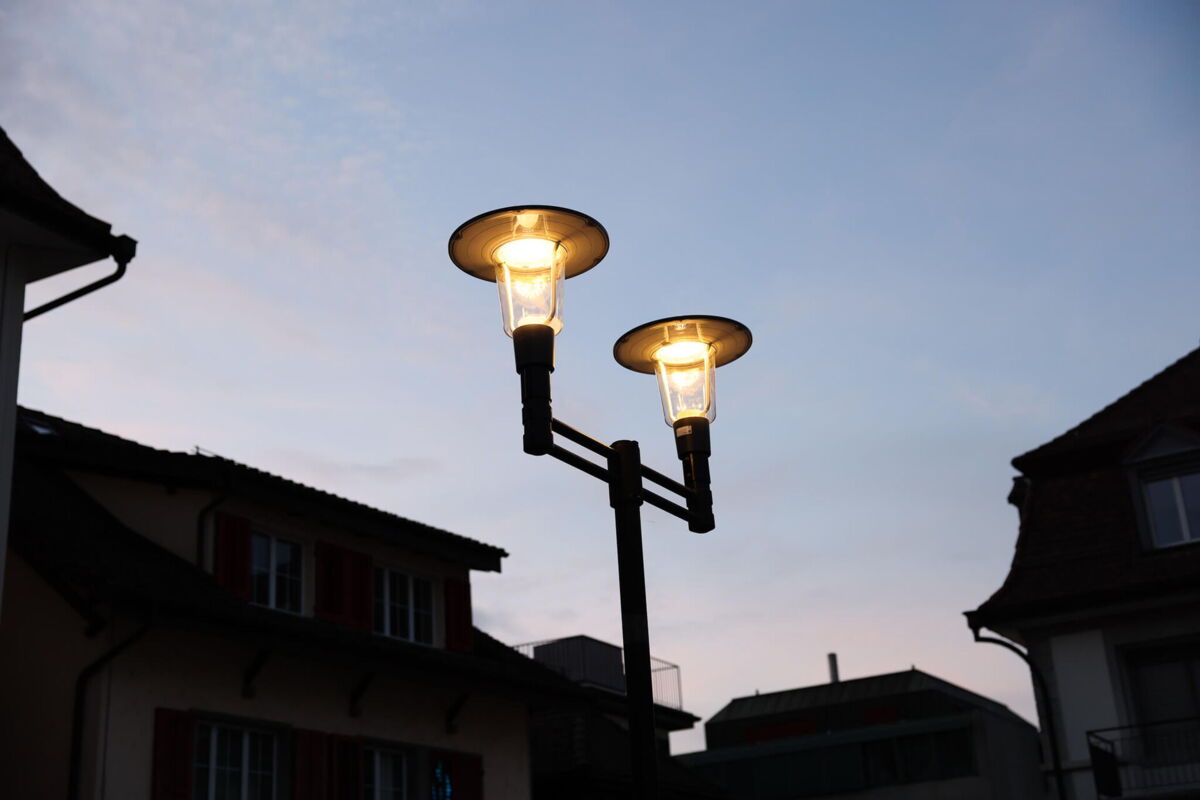 Community lighting in Horgen